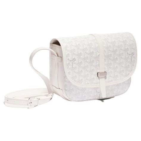 goyard pm white|Belvedere PM Bag .